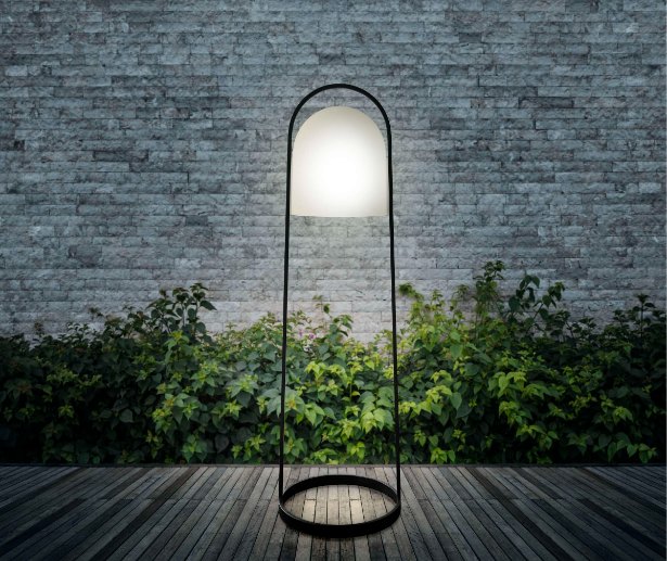 Solar Lantaarn, 100 cm, Zwart, Kunststof, Staal - Eva Solo | Sunlight
