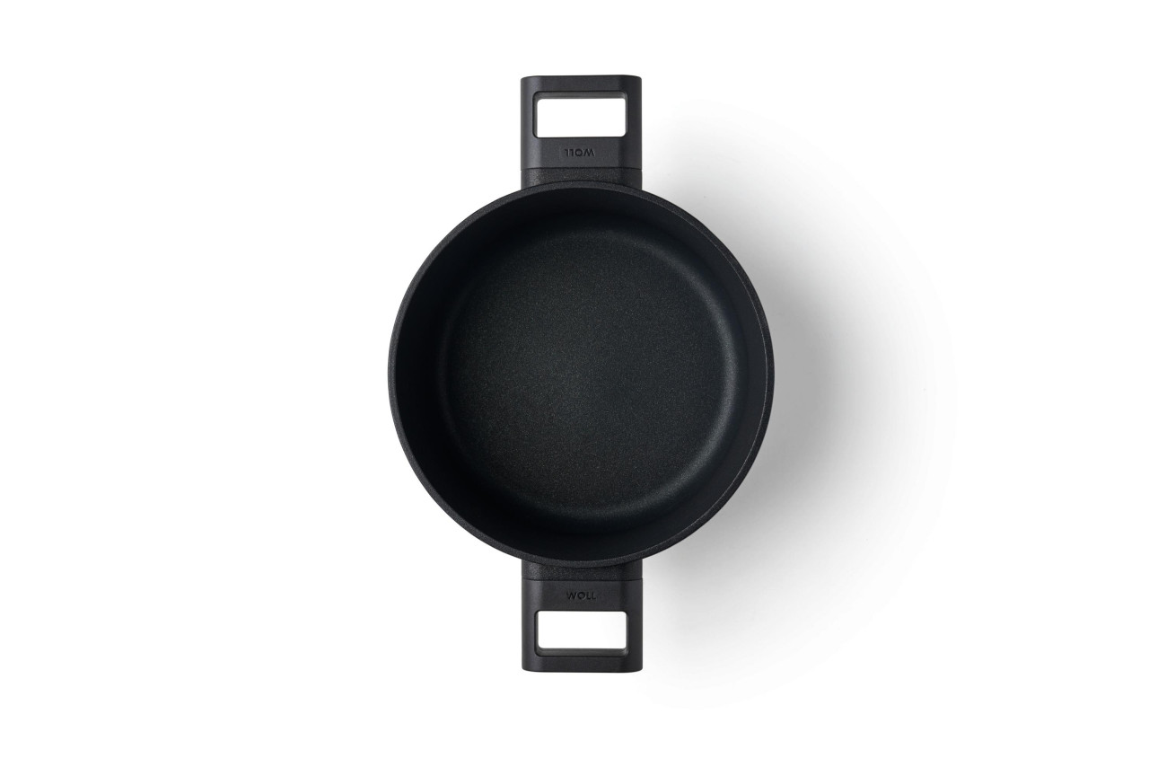 Kookpan met Deksel, ø 20 cm, 3 L, Gerecycled Aluminium, QXR Non Stick, Inductie - Woll | EcoLogic QXR