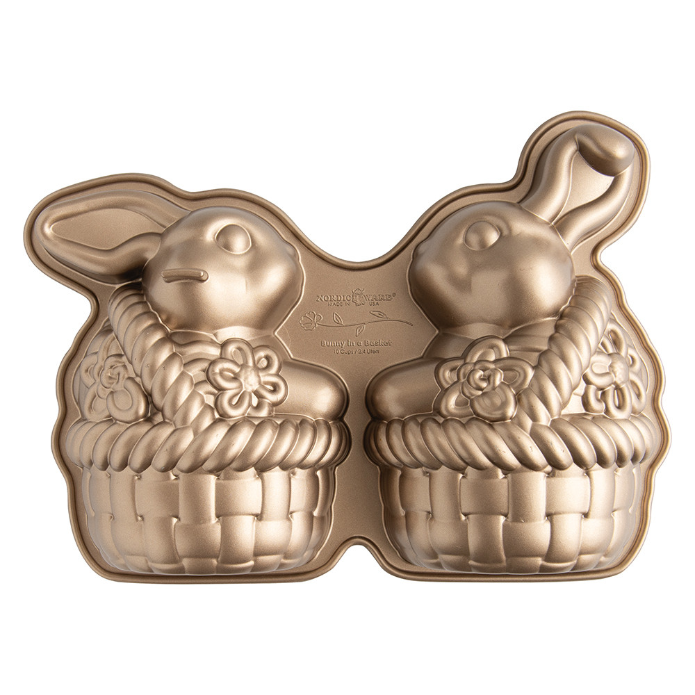 Bakvorm "Bunny in a basket" - Nordic Ware | Spring & Summer Toffee