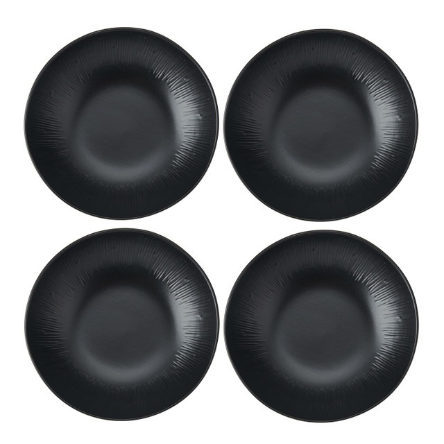 Mikasa Jardin Midnight 20cm Pasta Bowls, Set of Four, Gift Boxed