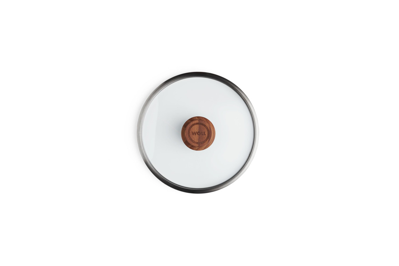 Veiligheidsglas Deksel, ø 20 cm, Beukenhout - Woll | EcoLogic QXR