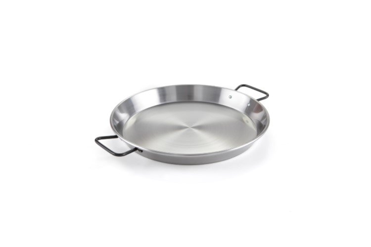 Paella pan, plaatstaal, 42 cm - Garcima