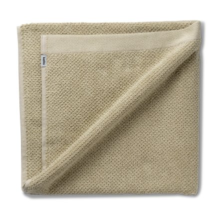 Badhanddoek, 70 x 140 cm, Beige, Organic Katoen - Kela | Lavinia