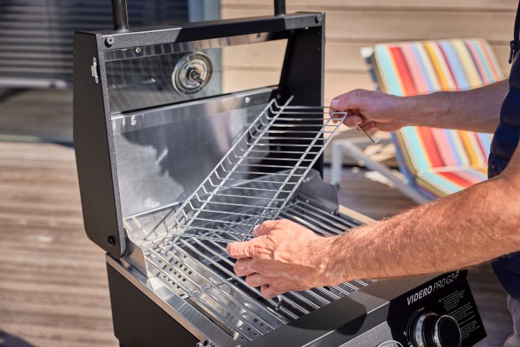 Gasbarbecue G2-P, 30 mbar, Mat Zwart - Rösle |  Videro Pro