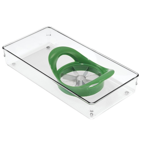 Lade Organizer, 15.2 x 30.5 x 5.1 cm, Kunststof, Transparant - iDesign | Linus