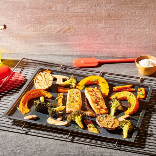 Bakplaat, Siliconen, 40 x 30 cm, Zwart - Mastrad