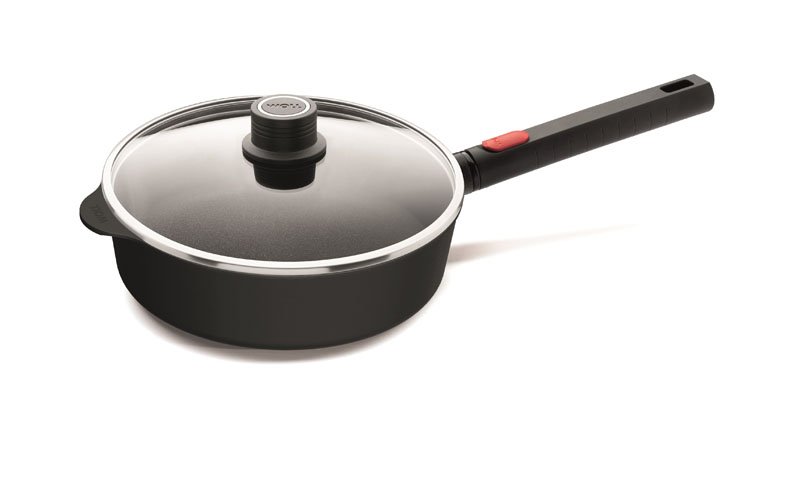 Hapjespan met deksel 28cm - Woll | Diamond XR Logic