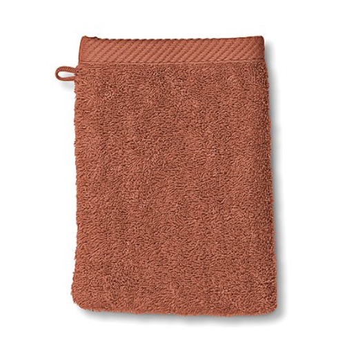 Washand, 15 x 21 cm, Katoen, Terrabruin - Kela | Ladessa