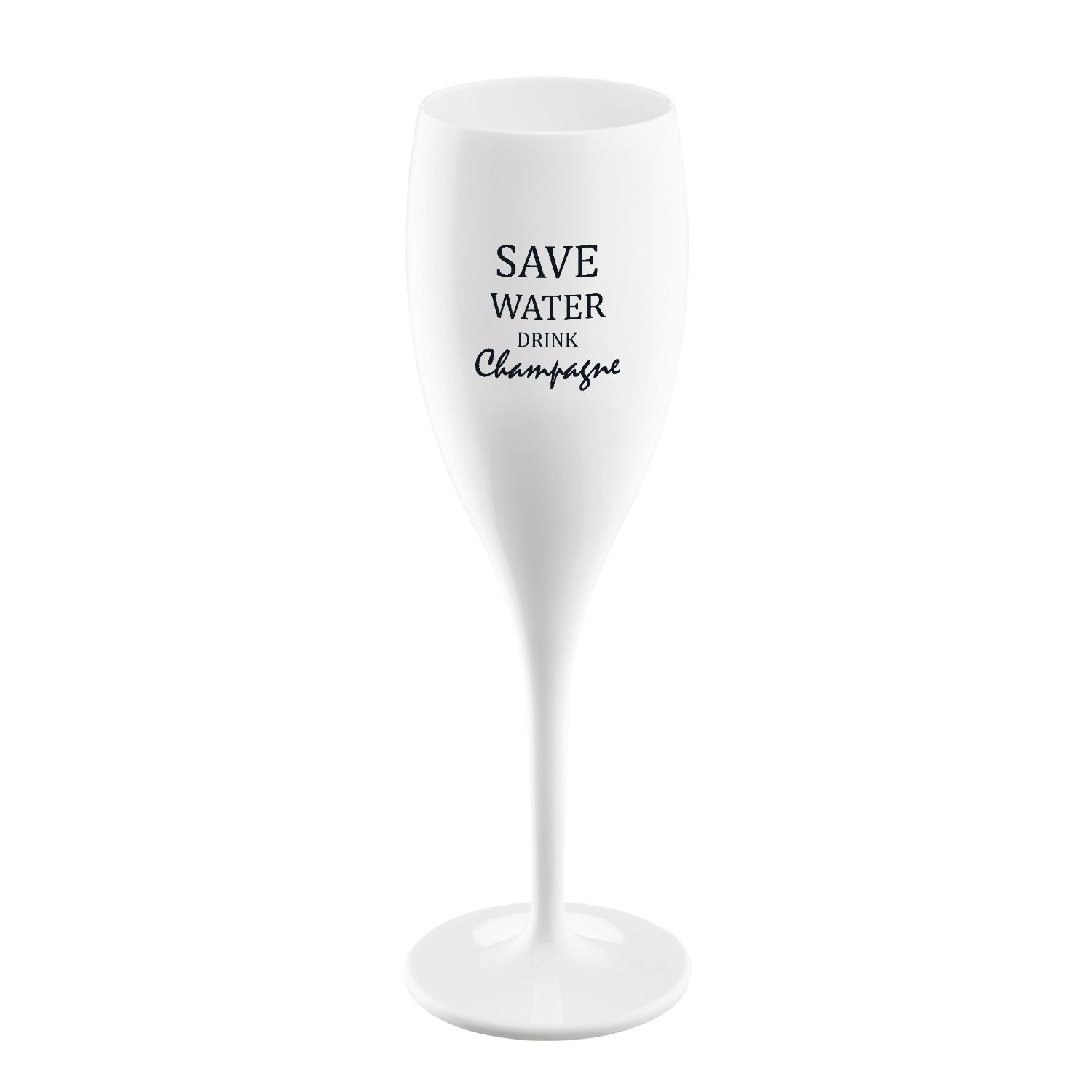Champagneglas 'Save Water Drink Champagne' - Koziol | Cheers No. 1