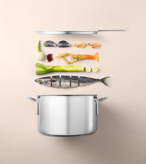 Deksel - Ø 24 cm - RVS - Eva  Trio
