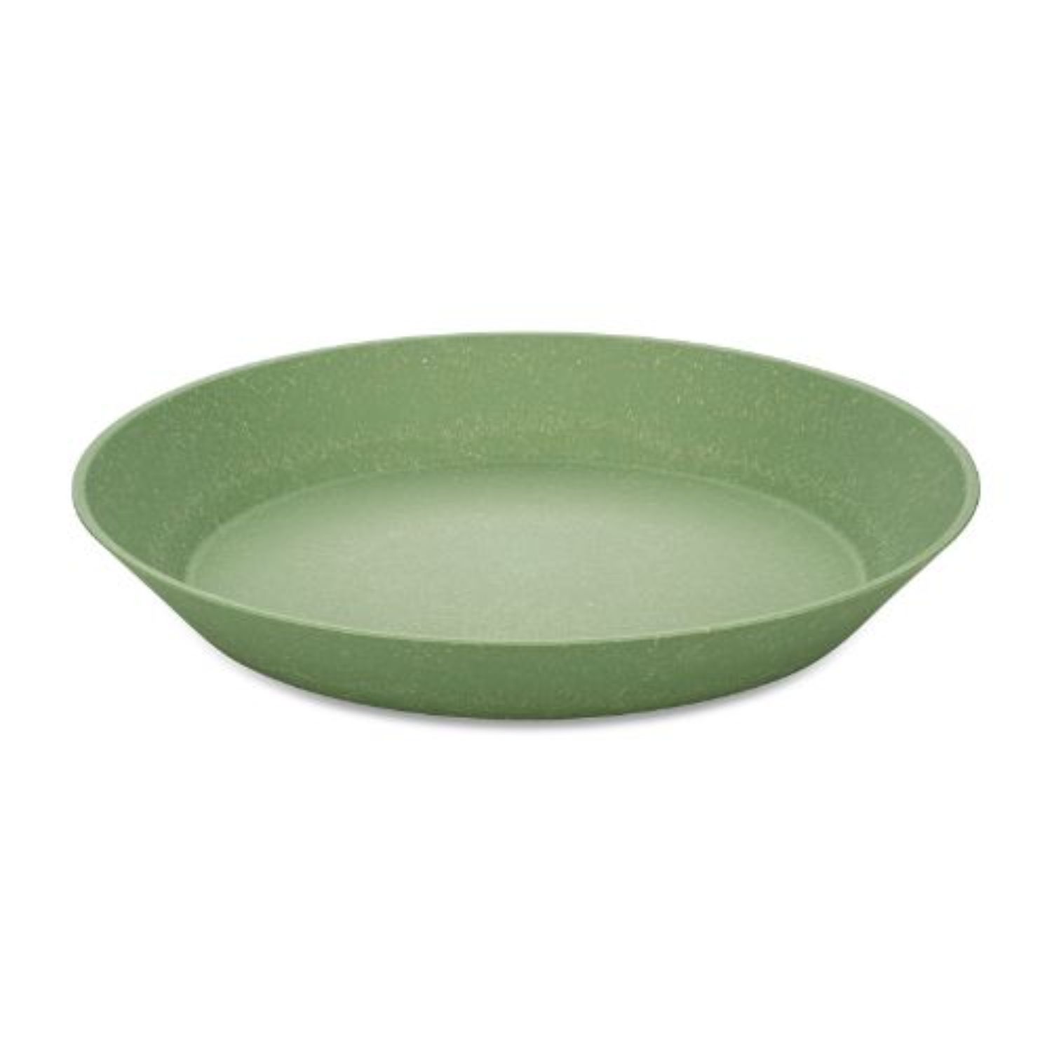 Diep Bord, 24 cm, Set van 4, Organic, Blad Groen - Koziol | Connect Plate