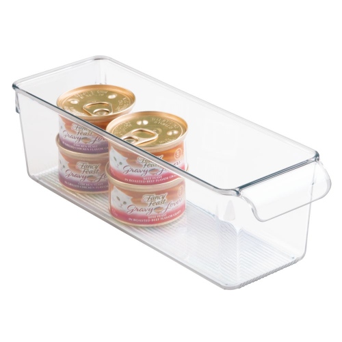 Koelkast Organizer met Handvat, 29.2 x 10.2 x 8.9 cm, Kunststof, Transparant - iDesign | Linus