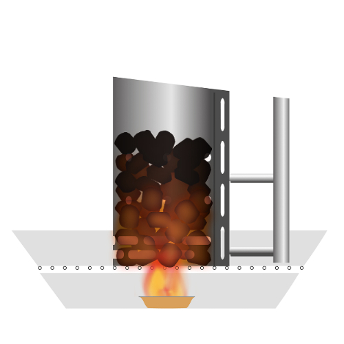 Barbecue Starter, RVS - Höfats