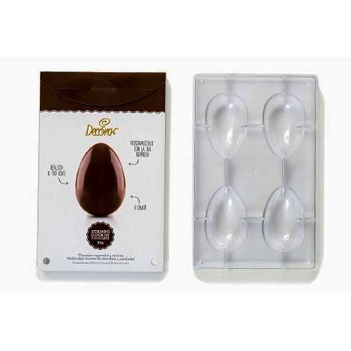 Chocolade mal 4 halve eieren 88x56mm