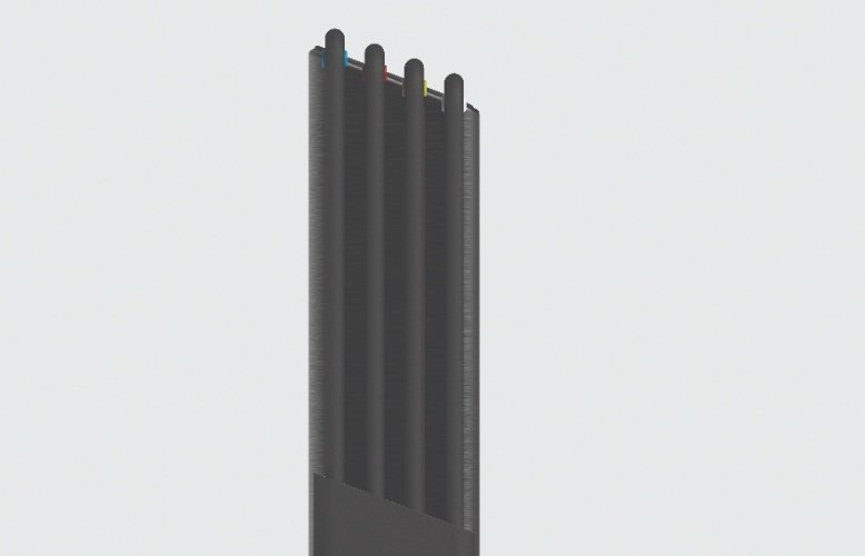 Folio Steel Snijplank Set van 4 Stuks - Zwart - Joseph Joseph