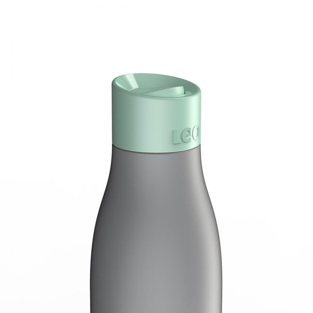 Thermosfles met twee deksels, Grijs/Groen - RVS - BergHOFF|Leo Line