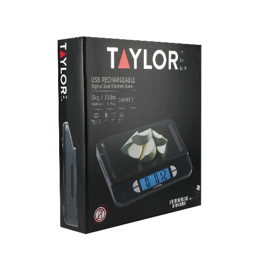 Keukenweegschaal, Digitaal, USB Oplaadbaar, 5 KG - Taylor | Pro