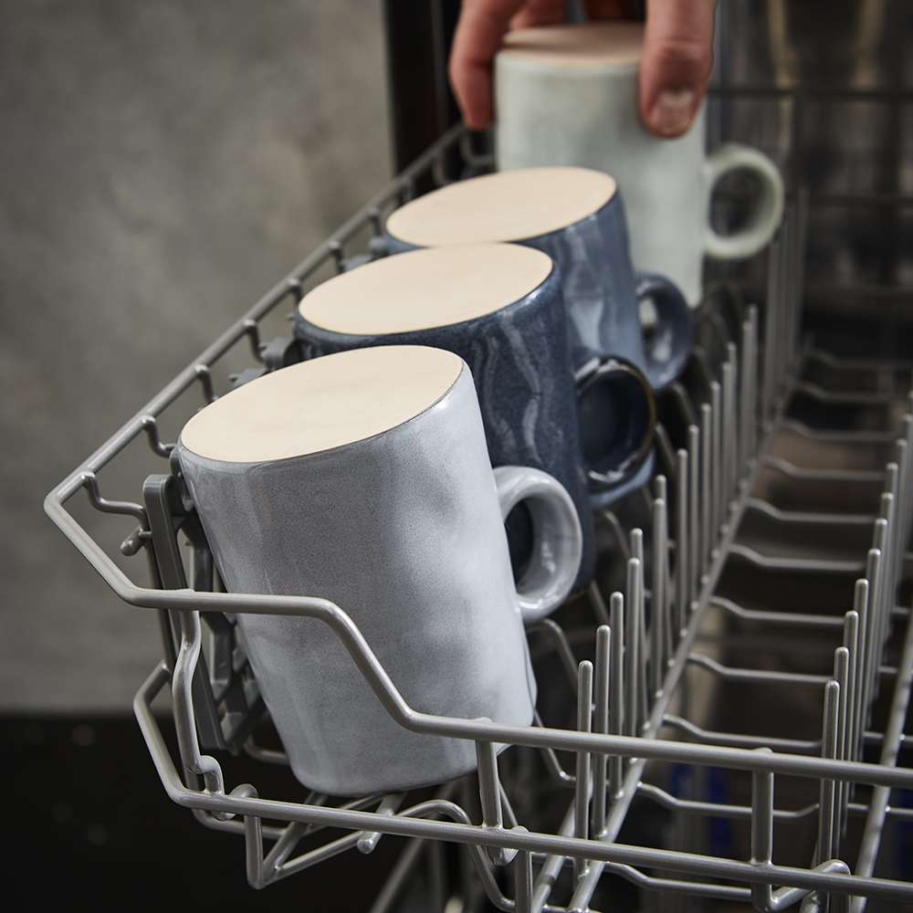 Beker, Mok, Set van 4 Stuks, 325 ML, Rustiek Effect, Keramiek - Barbary & Oak | Relic