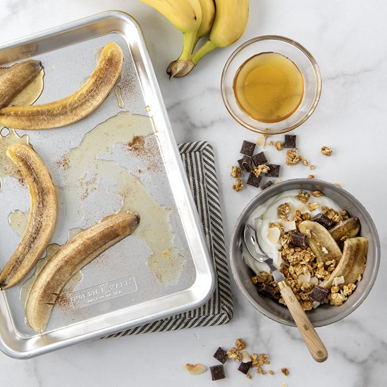 Honey Roasted Banana Bowl Recept