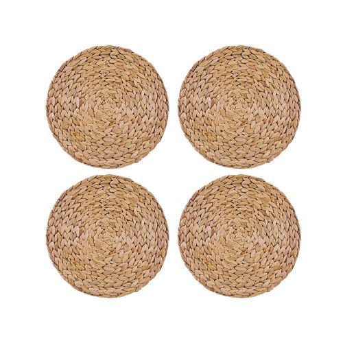 Placemats, Rond, Set van 4 Stuks, Waterhyacint - Creative Tops