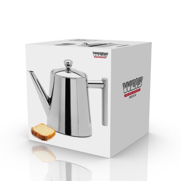 Theepot Met filter, 1.1 liter – Weis