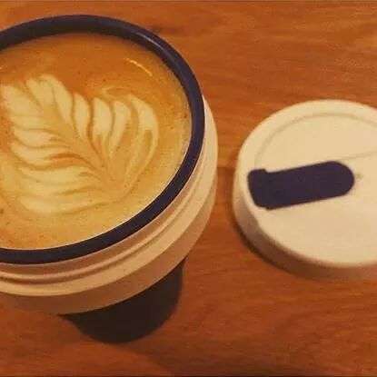 Pocket Cup, Black - 355 ml - Drinkbeker - Koffiebeker - Zwart - Opvouwbaar | Stojo