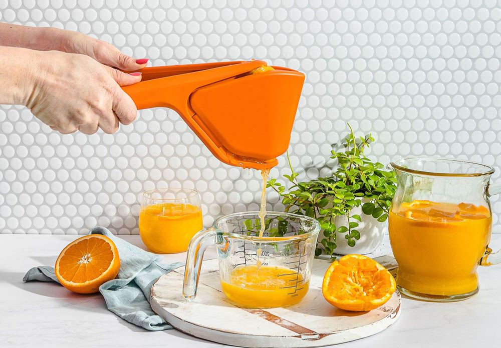 Citruspers Fluicer, Oranje - Sinaasappelpers - 28 cm - Polypropyleen | Dreamfarm