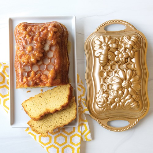 Bakvorm "Honeycomb Loaf Pan" - Nordic Ware | Premier Gold