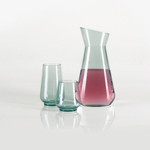 Karaf Pangea, 1,2L, Aqua - Kunststof - Omada