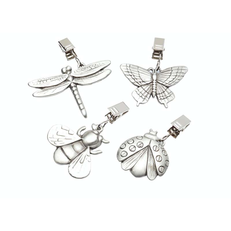Tafelkleedgewicht, Set van 4 - Tin - Tuindieren - KitchenCraft