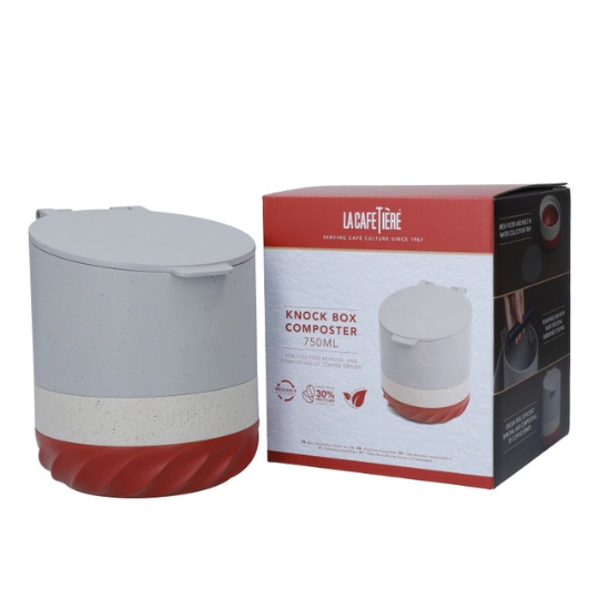 La Cafetière Knock Box Composter, Gift Boxed
