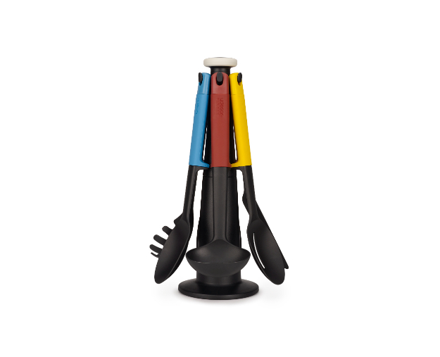 Carrousel met Keukenhulpen, Set van 6 Stuks, Warm Gekleurd - Joseph Joseph | Elevate