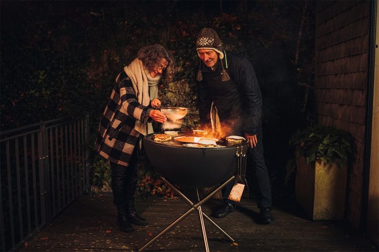 Vuurschaal met Standaard Hoog - Höfats | Bowl 70