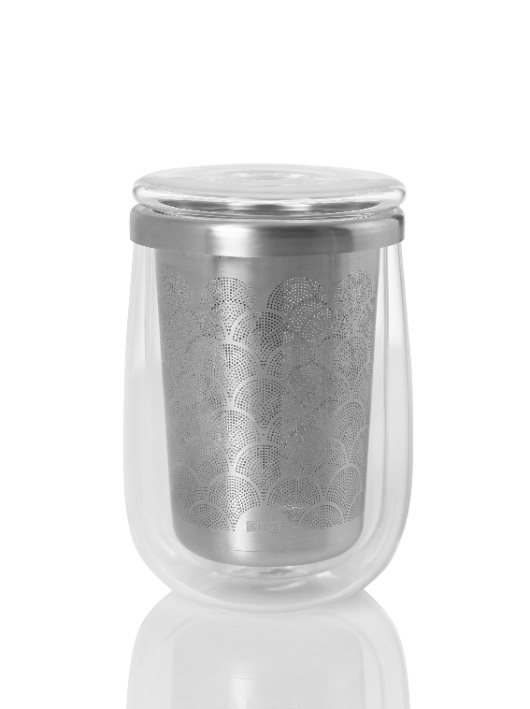 Theeglas met Theefilter, Dubbelwandig, 0.4 L - AdHoc | Fusion