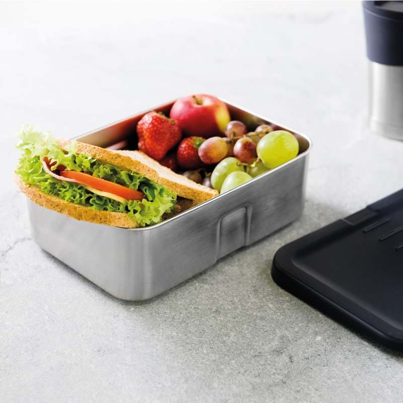 Lunchbox RVS - Blauw - BergHOFF | Essentials