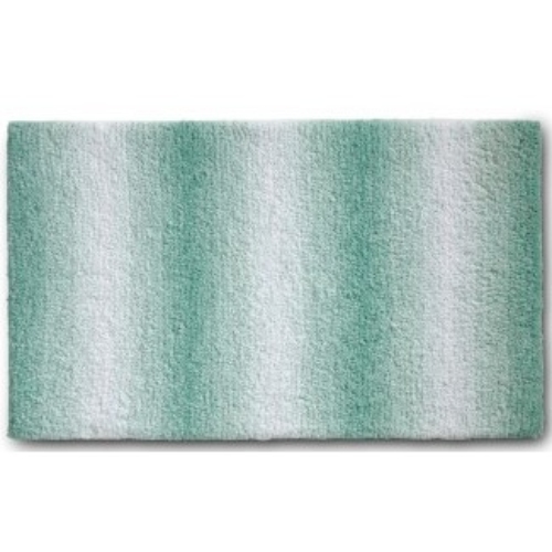 Badmat, 100 x 60 cm, Polyester, Jade Groen - Kela | Ombre