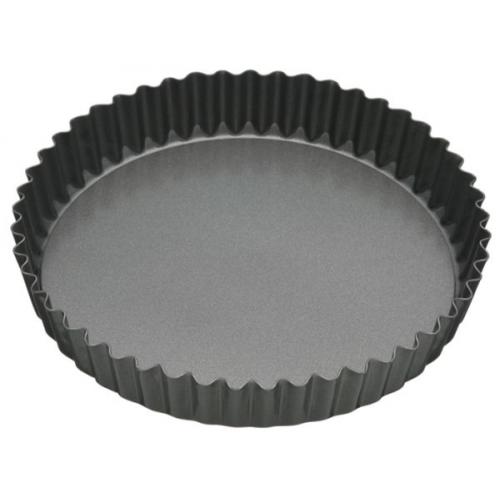 Ronde geribbelde (quiche) bakvorm met losse bodem, 25 cm  - Masterclass