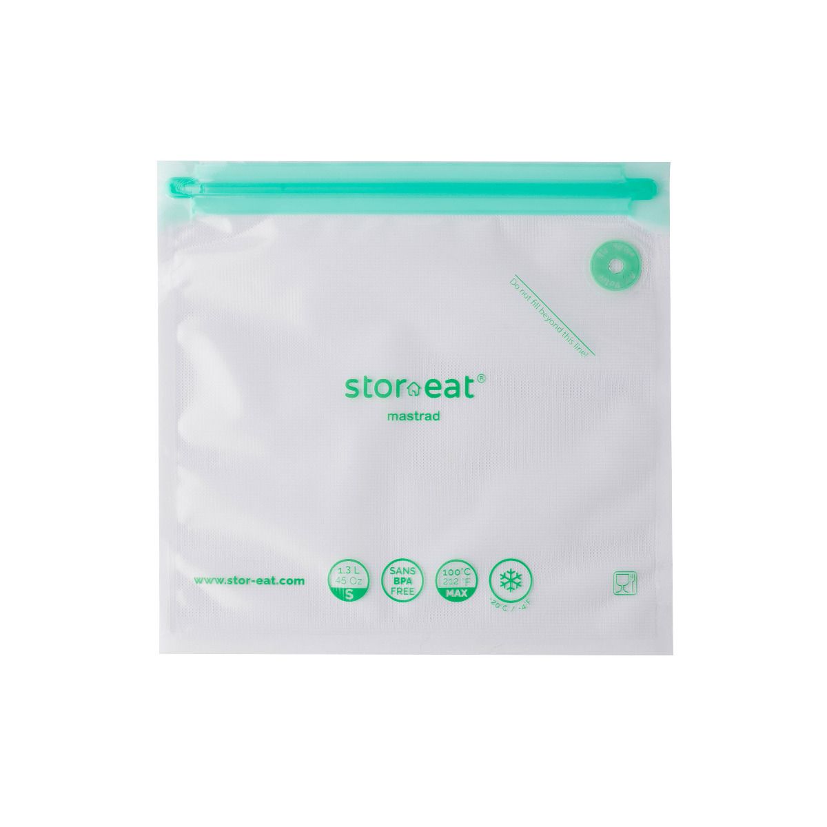 Vacuümzakken, Set van 10 Stuks, S, 1.3 L - Mastrad | Stor'eat