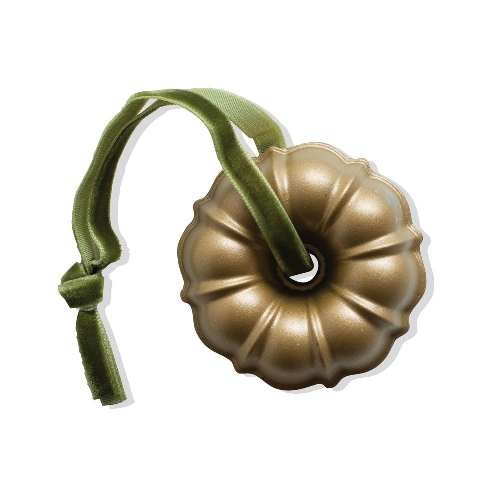 Kerstbal Bundt Goud - Anniversary Ornament - Nordic Ware