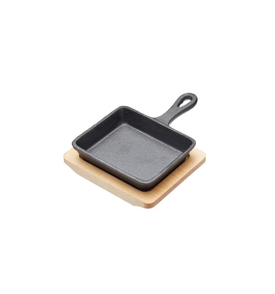 Gietijzeren gratineerpan Mini - 12.5x18cm - Masterclass | Artesá