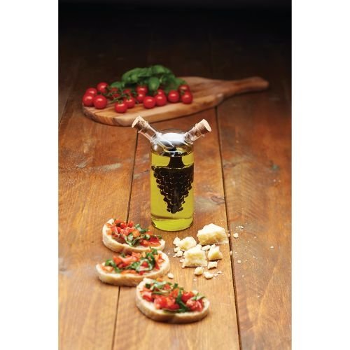 2 in 1 Olie -en Azijnflesje, 50 ml en 0.3 L, Glas - KitchenCraft | World of Flavours