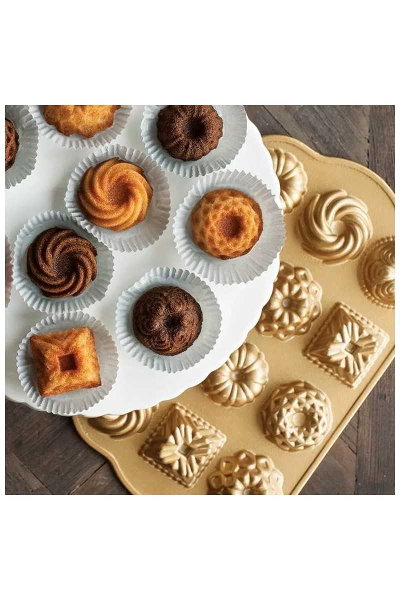 Bakvorm "Bundt Charmes Pan" - Nordic Ware | Premier Gold