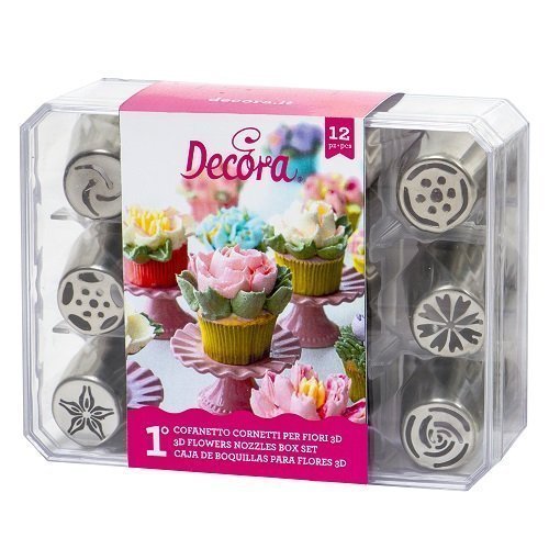 Spuitmondjes 3D - Boeket - Set 1 - Decora 