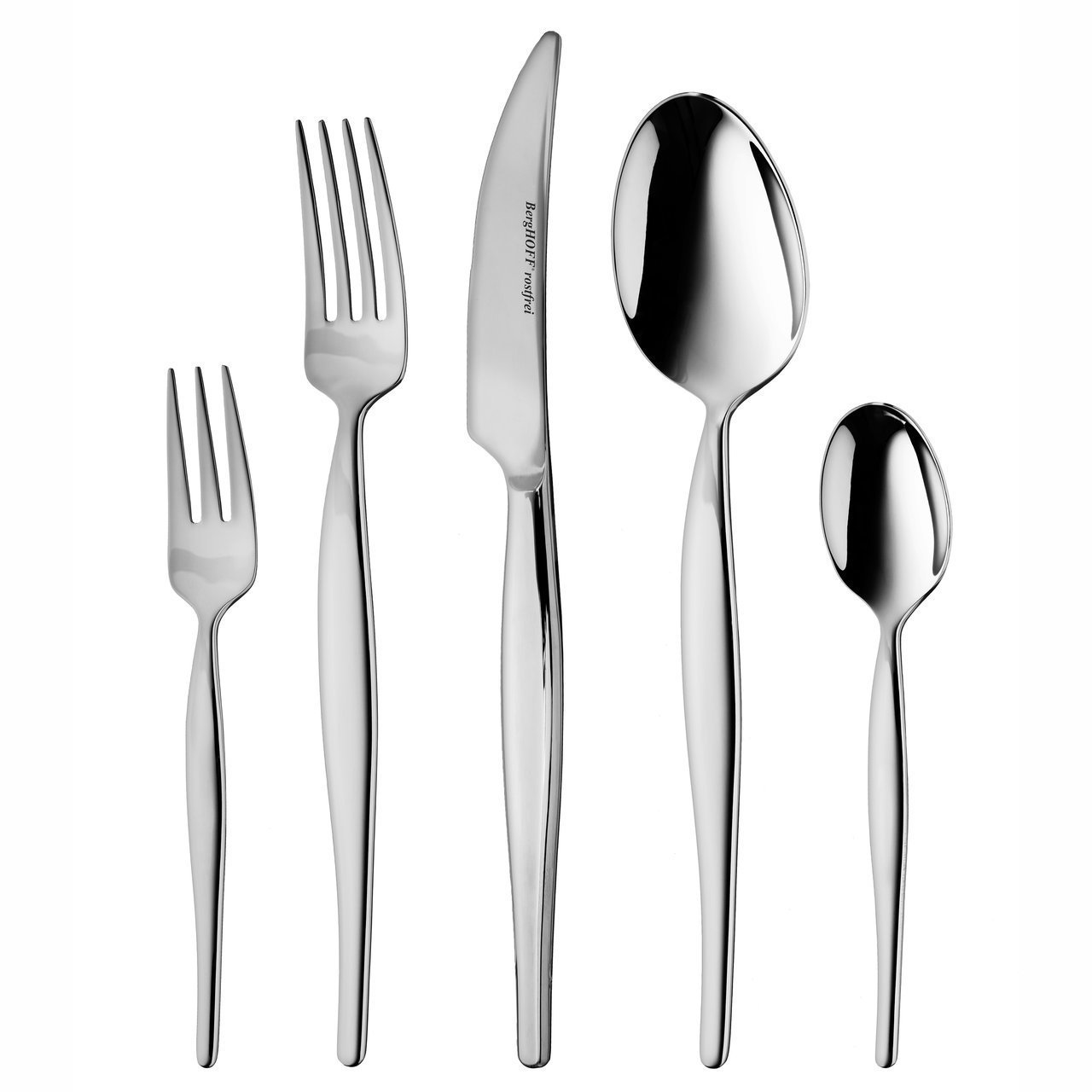 72-delig Finesse bestekset, Zilver - Roestvrij staal - BergHOFF|Essentials