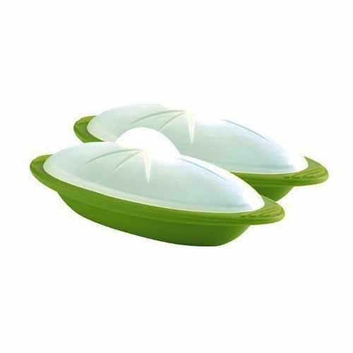 Minute Cooker stoomkoker mini groen, set van 2 - Mastrad