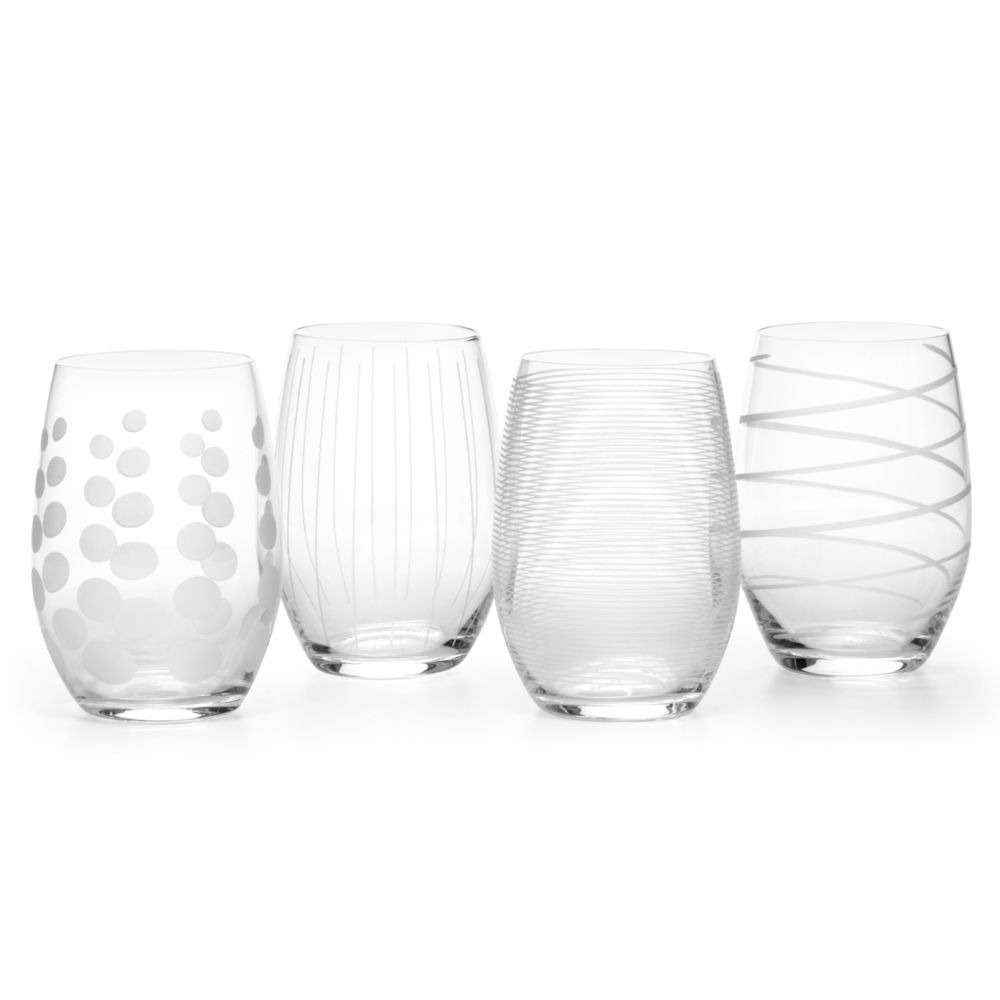 Set van 4 Wijnglazen, Stamloos, 0.48 L - Mikasa | Cheers 