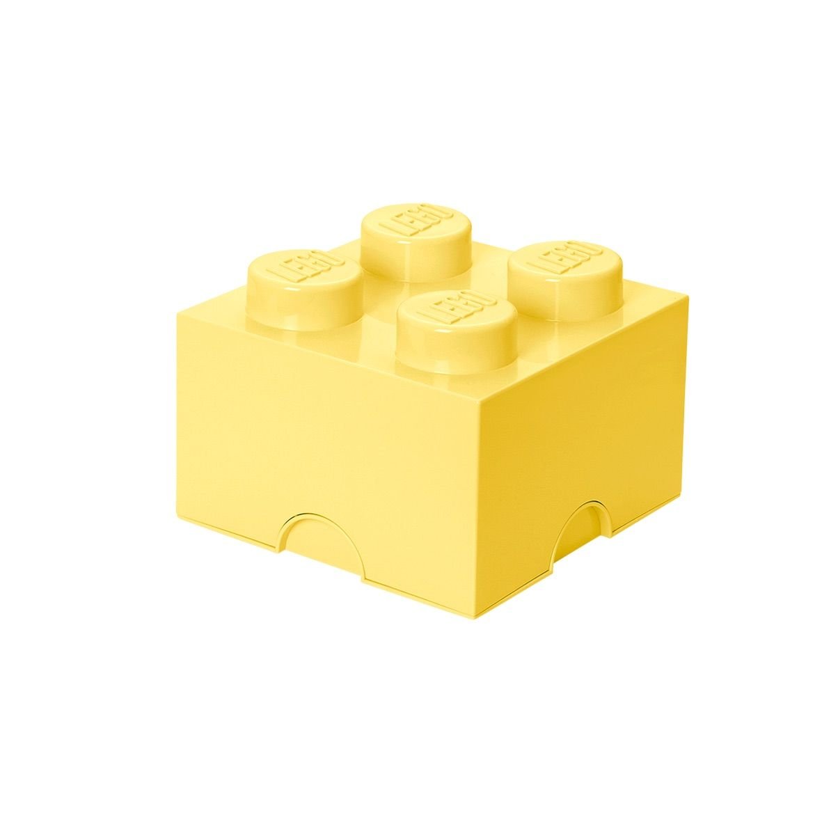 Opbergbox Brick 4, Pastelgeel - LEGO