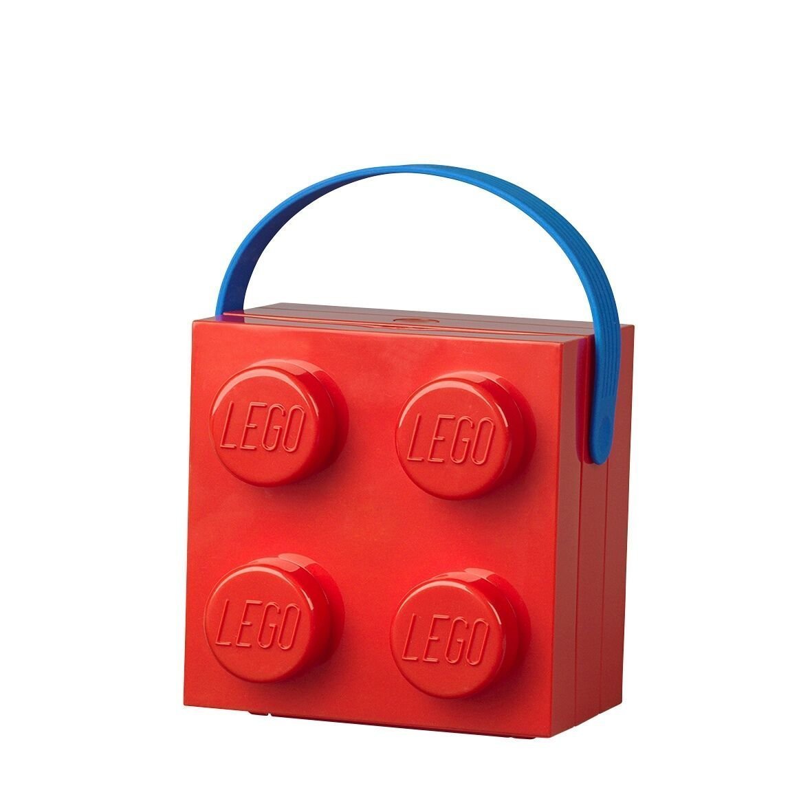 Lunchbox Brick 4 met handvat, Rood - LEGO