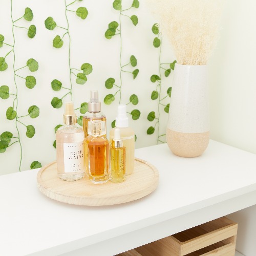 Draaiplateau, 26.7 cm, Plat, Paulownia Hout, Beige - iDesign  | Eco Wood Kitchen