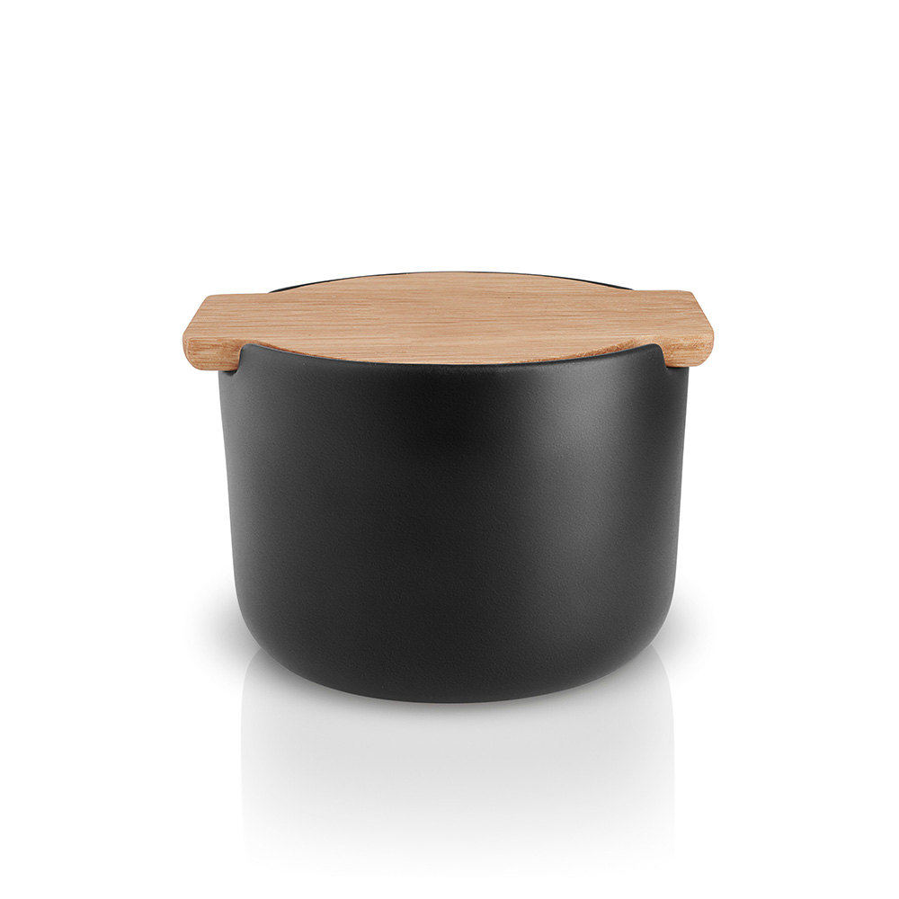 Zoutpot met Deksel, 400 ml, 10.5 cm, Zwart - Eva Solo | Nordic Kitchen